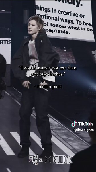 Martin Park: I'd Rather Not Eat Than Not Buy Clothes