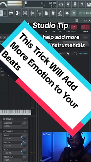 How to create more emotion in your instrumentals. FL Studio tutorial. #flstudiotips #flstudiotutorial #producertok #rnbmusic