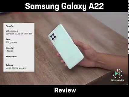Aquí te empiezo a contar todo sobre el Galaxy A22 | Isa Marcial