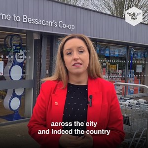 From the House of Commons to the shop floor, we're proud to support shopworkers. Sally Jameson MP visited a Co-op in Bessacarr as part of Usdaw's Respect for Shopworkers Week. | Co-operative Party | Facebook