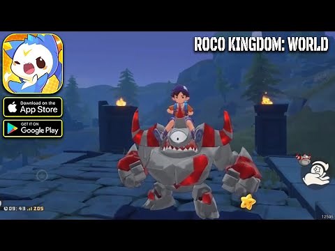 ROCO KINGDOM: WORLD | 洛克王国：世界 | Unreal Engine-based 3D open world - Gameplay!!
