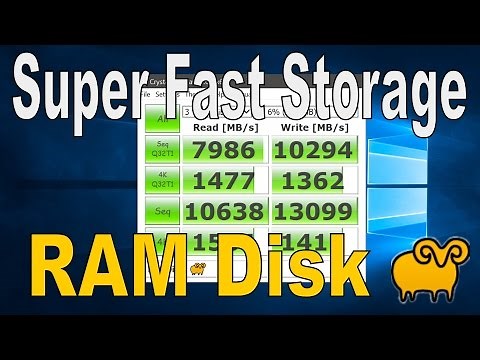How To Create a RamDisk - Super Fast Storage (SoftPerfect)