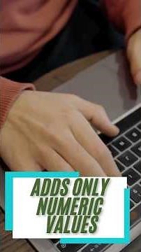 Why SUM Fails with Errors in Excel — And How AGGREGATE Fixes It Like a Pro