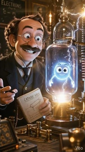 ¡El día que J.J. Thomson descubrió lo invisible! ⚡ El electrón que encendió el futuro