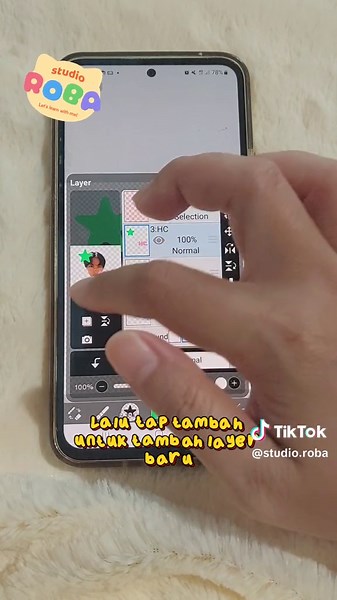 Tutorial Desain Wajah Zoom dengan Ibis Paint X