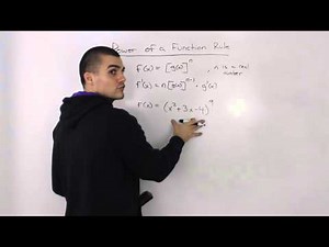 Power of a Function Rule for Derivatives