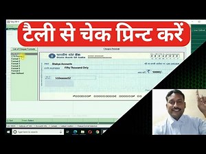 how to print cheque in tally erp9 6.6.2
