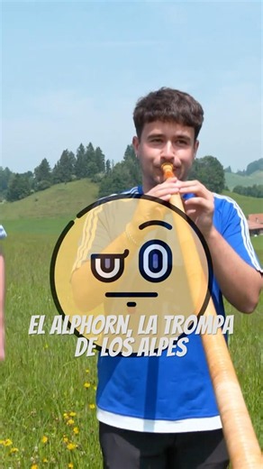 El alphorn, todo un reto para los pulmones
