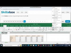 Spreadsheet Skillsbox diagnostic assessments test .ICDL#icdl