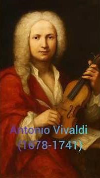 Biografía de Antonio Vivaldi #compositor #escritor #musica arte #violinista