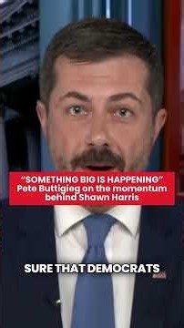 Pete Buttigieg Highlights Shawn Harris: “Something Big Is Happening”