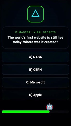 Where was the First Website Created? 🌐 #Internet