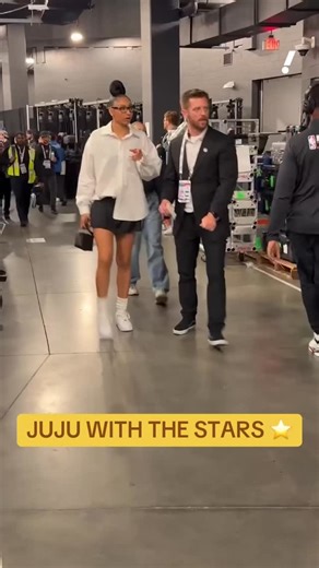 USC star JuJu Watkins at the Intuit Dome for the 2026 All-Star Game 😤 | Yahoo Sports