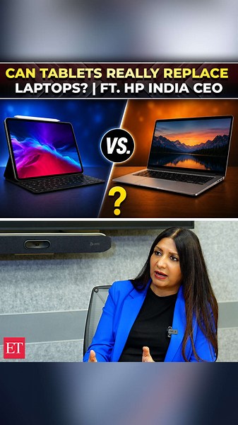 Can tablets really replace laptops? | Ft. HP India MD