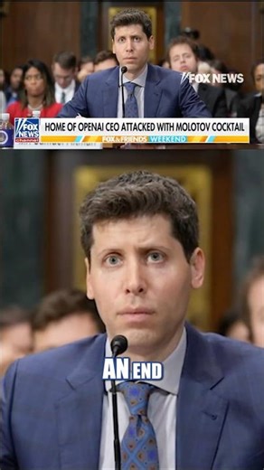 DETAILS: Molotov cocktail thrown at OpenAI CEO’s home #foxnews #news #shorts #ai #california