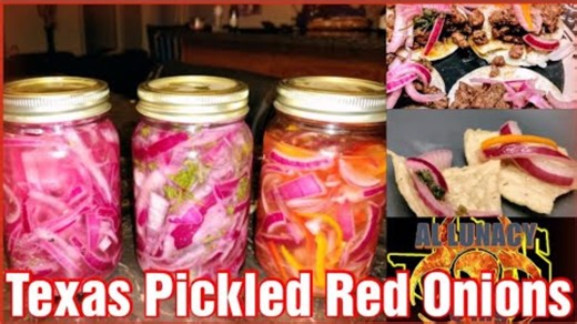 Quick Texas-style pickled red onions recipe ready in just 5 minutes