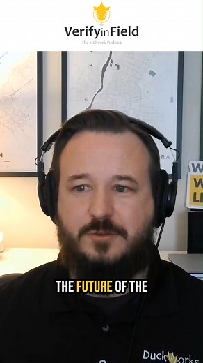 What’s next for the millwork industry? In this special montage from Verify In Field, we pull together expert voices sharing their takes on what’s changing, what’s coming, and how we stay ahead. 📺 Watch now and hear where the industry is headed. #VIFpodcast #VIF #VerifyInField #futuremillwork #millwork #millworkindustry | DuckWorks Millwork Solutions