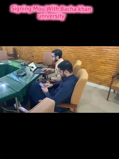 MOU Signed for Digital Collaboration with Bacha Khan University