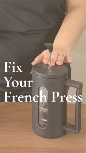 Pour It Over | Coffee for Dummies: Ep. 2 The secret to a grit-free French Press? Stop plunging to the bottom. Stealing a move from @jimseven : let... | Instagram