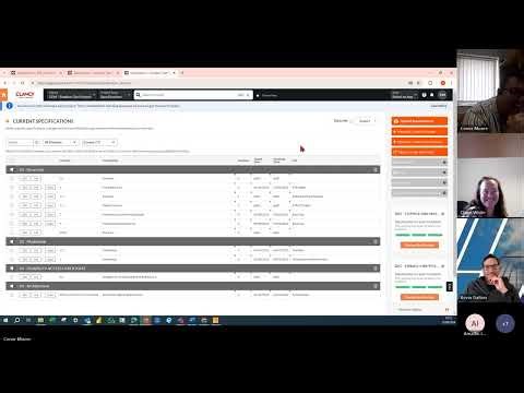 Procore Workshop Specification Tools