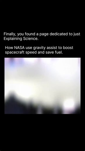 How Science Looks on Instagram: "Gravity assist, or the slingshot maneuver, is a clever technique that allows spacecraft to gain speed and change direction by using the gravity of planets, without burning extra fuel. When a spacecraft passes near a planet, the planet's gravity pulls on it, and combined with the planet's motion, this gives the spacecraft an extra boost. This technique allows spacecraft to travel much farther, and missions like Voyager and Juno have used it to reach the outer sola