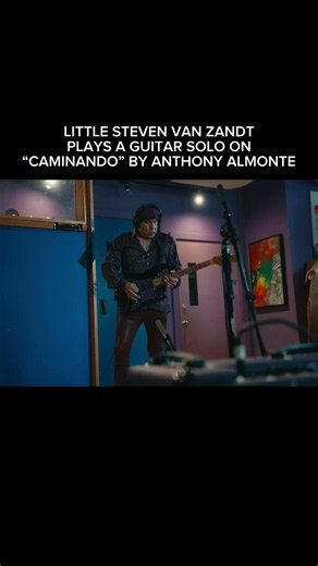 There's an all new Little Steven Van Zandt guitar solo on an Anthony Almonte song!