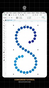 CorelDraw Daily Tips | Use Blend Tool. For more tips, please visit : @99creative.studio #coreldraw #coreldrawindonesia #coreldrawdesign #coreldrawtutorial #corel_draw #graphicdesigner #tipsdesain | Affa Graphix