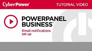 PowerPanel® Business Email Notifications