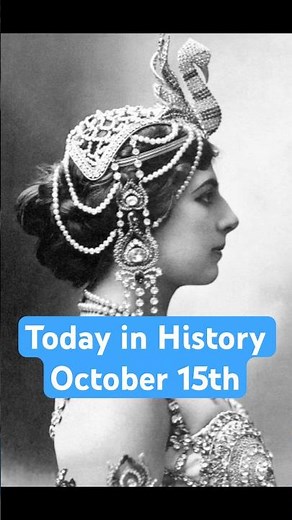 Execution of Mata Hari 1917 | The Dancer Accused of Espionage
