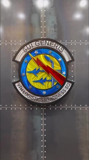 The 9th Logistics Readiness Squadron is located at Beale Air Force Base, California, providing comprehensive transportation, deployment readiness, supply, fuel, and vehicle support to the 9th Reconnaissance Wing, 7th Space Warning Squadron, 548th Intelligence, Surveillance, and Reconnaissance Group, 940th Wing (AFRC), 195th Wing (ANG), and other tenant units that comprise Team Beale. | Military Metal Art