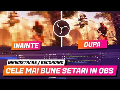 Cele mai bune SETARI in OBS pentru INREGISTRARE (2024)