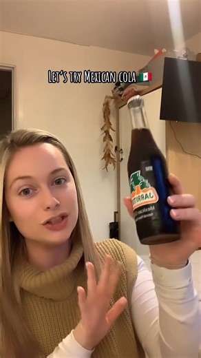 8.3K views · 329 reactions | TRYING MEXICAN COLA FOR THE FIRST TIME 磻 Time for a taste test! Mexican cola hits different—real sugar, bold flavor. Let’s see how it compares!  #MexicanCola #TasteTest #SodaLovers #ColaChallenge #InternationalSnacks #FoodieTry #MexicanDrinks #FoodReview #DrinkTok #CocaColaMexico | Dawn Farmer | Facebook