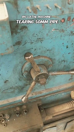 50mm pipe tarning 👷🏻 #50mm #lathemachine