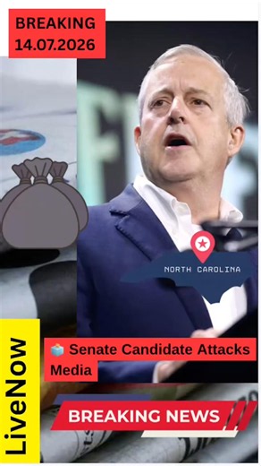 🗳️ Senate Candidate Attacks Media #usashorts #news #viral
