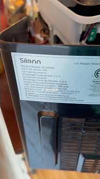 Silonn countertop ice maker quick fix for compressor not turning on.