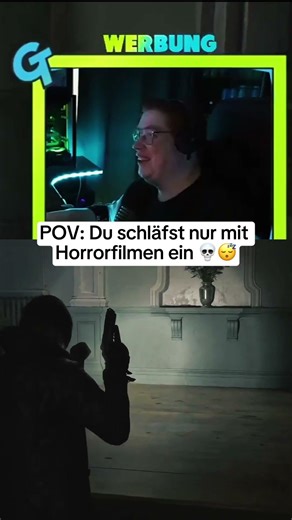 He falls asleep during HORROR MOVIES?!