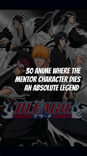 😭 30 Anime Mentors Who DIED Like LEGENDS! 💔 (Emotional Countdown)