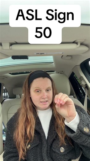 Learn How To Sign "50" in ASL for Beginners | American Sign Language #shorts