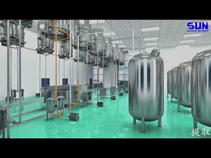 Plant Extraction Production Line whole process introduction