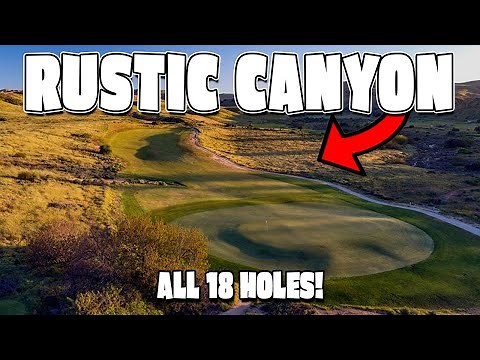 ALL 18 HOLES at LA's BEST Public Golf Course | Rustic Canyon Golf Vlog