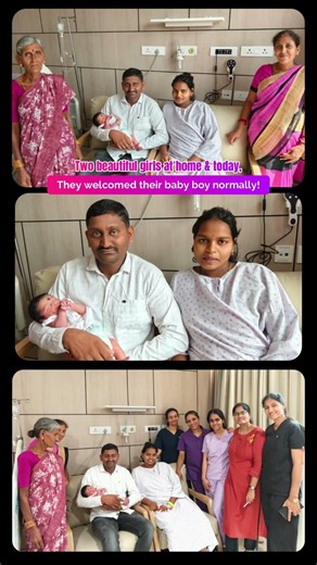 Vaginal delivery VBAC after 2 cesareans is possible #bestgynecologist #vbac #normaldelivery