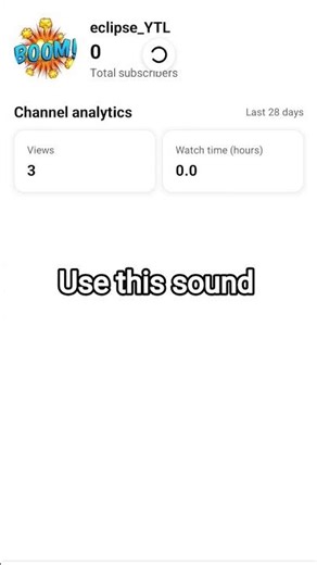 use this sound #sound