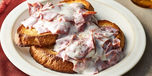 Creamed Chipped Beef on Toast