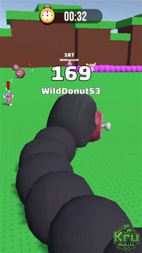 Hungry Worm: Eat Master - Gameplay (Android, IOS)