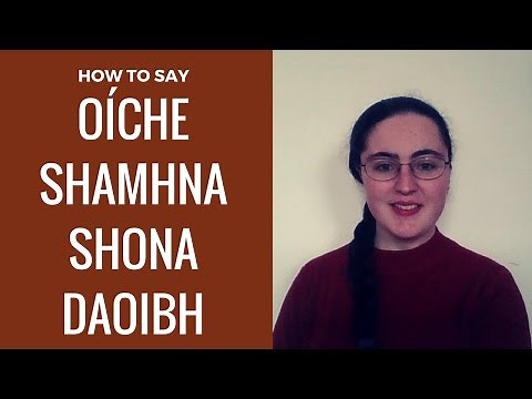 How to say Happy Halloween in Irish