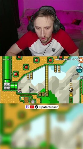 KAIZO LITE Level #supermariomaker2 #smm2 #mariomaker2 #mariomaker #gamingclips #gaming