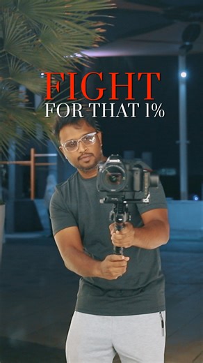 Ajay Raj Rs on Instagram: "IF THERE IS EVEN 1% CHANCE DON’T QUIT FIGHT 🎯. @manu_mj10 Thanks for the gimbal basics 🙌😄"