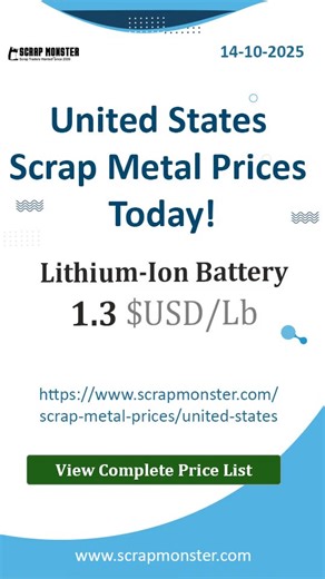 #currentscrapmetalprices #usascrapprices https://www.scrapmonster.com/scrap-metal-prices/united-states | Scrap Monster