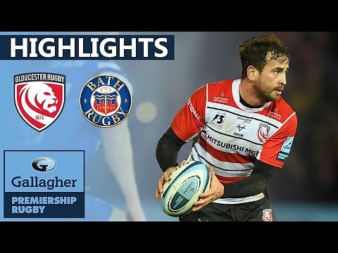 Gloucester v Bath HIGHLIGHTS | Superb Second Half Decides Game | Gallagher Premiership