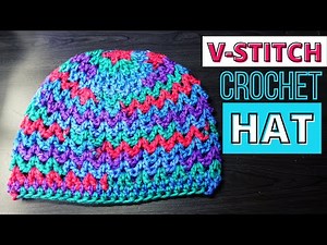 How to Crochet a Beanie -- Easy Men's Crochet Hat for Beginners